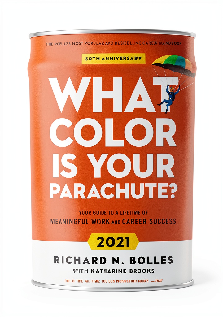 Installing What Color Is Your Parachute? Kindle eBook by Ten Speed Press on a wooden desk