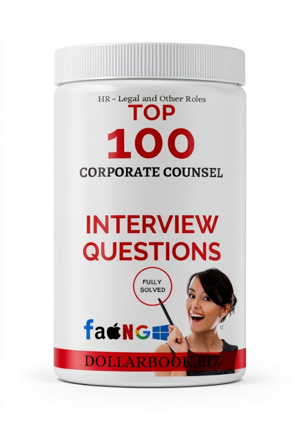 Top 100 Interview Questions: HR, Legal and Other Series by Amazon-0