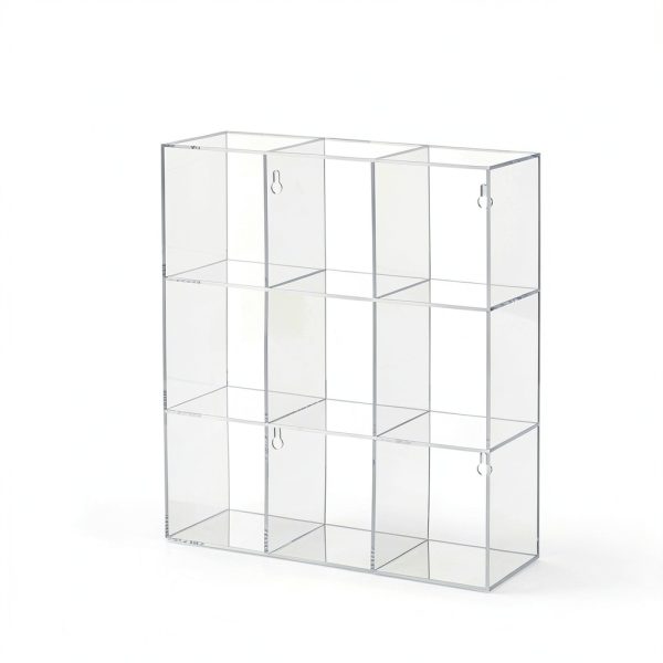 Triple Tier Acrylic Suture Rack Cinnvoice 9‑Bin Organizer 18×15×6 in-1