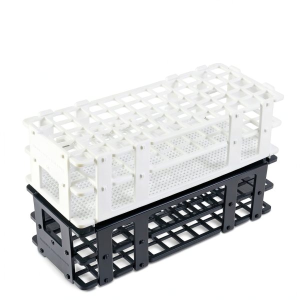 Plastic Lab Tube Rack Storage Stand by Eowpower 60 Hole Detachable-3