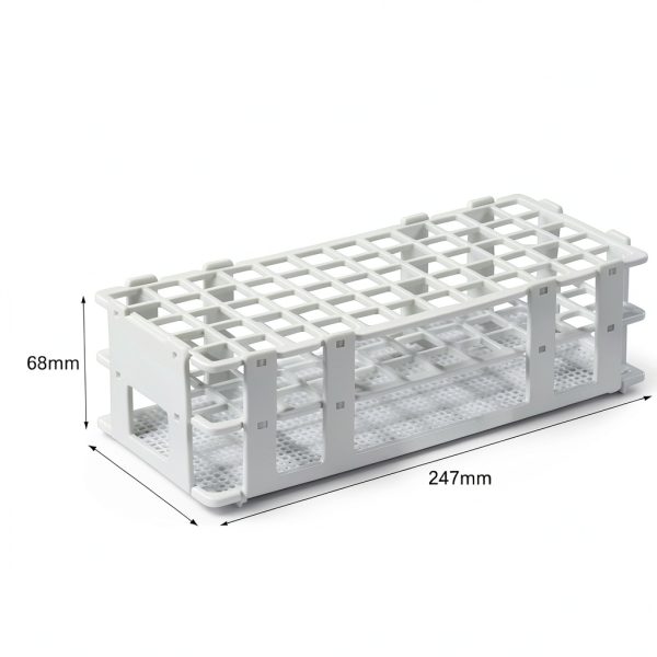 Plastic Lab Tube Rack Storage Stand by Eowpower 60 Hole Detachable-1