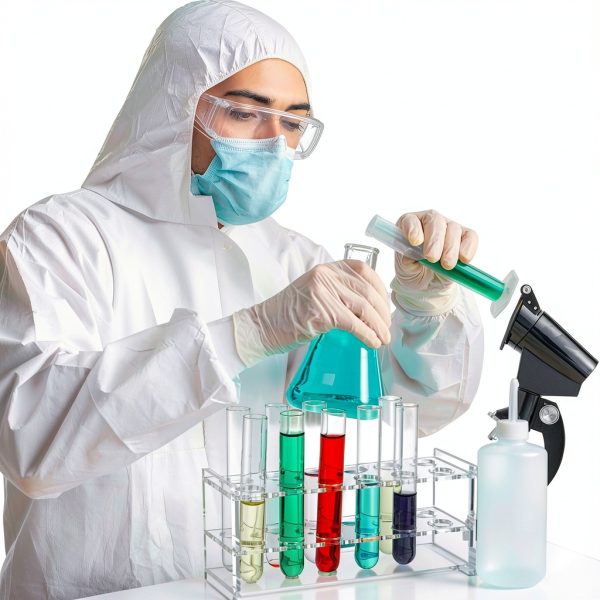 Acrylic Test Tube Holder Cinnvoice 12 Socket Rack Clear Lab Stand-3
