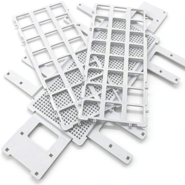 Plastic Test Tube Rack 2 Pack 24-Hole White by Luckkyme Detachable-6