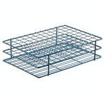 SP Bel-Art Poxygrid 96-Place Test Tube Rack Blue Epoxy Autoclavable-0